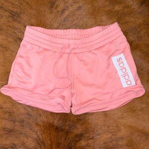 adidas Pink Women's Drawstring Athletic Shorts “NEW”